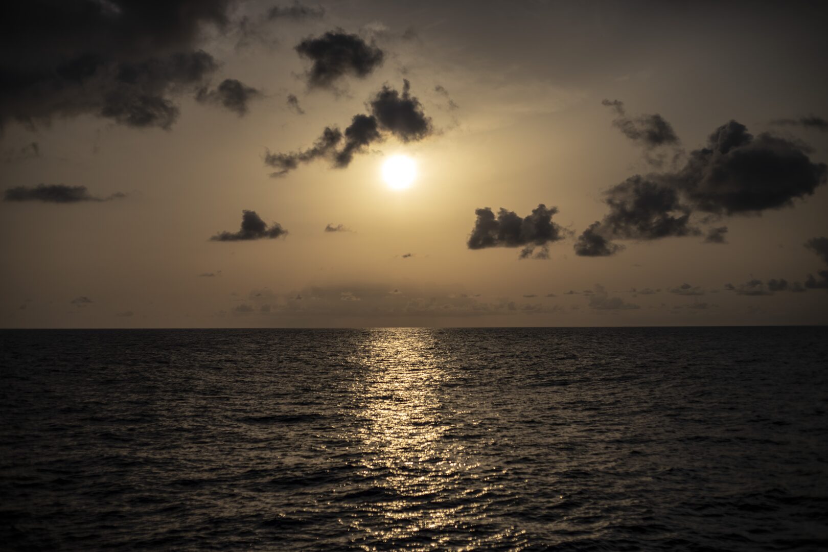 Sunset on the Atlantic